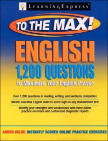 English to the Max 1,200 Questions That Will Maximize Your English Power