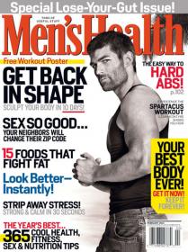 Mens Health USA - 365 Cool Health, Fitness, Sex & Nutrition Tips (January,February 2013)