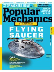 Popular Mechanics USA - Flying Saucer Secret U S Program (February 2012)