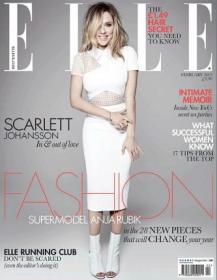 Elle UK - Scarlett Johansson In and Out of Love (February 2013)