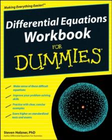 Differential Equations Workbook for Dummies