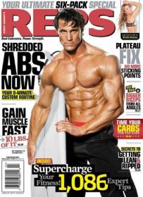 Reps - Ultimate Men's Fitness Magazine - Gain Muscle Fast Plus Secret to Get Shredded ABS (March April 2013)