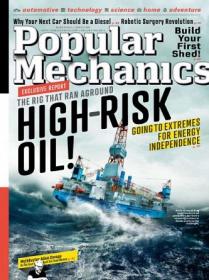 Popular Mechanics Build Your First Shed High-Risk Oil March 2013