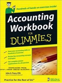 Accounting Workbook for Dummies