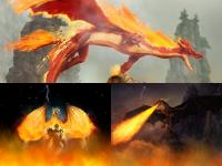 Fire Dragon Screensaver - Animated Wallpaper