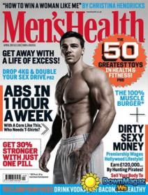 Men's Health (UK) - ABS in One Hour a WEEK(April 2013)