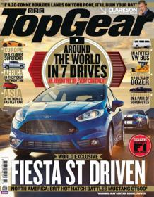 BBC Top Gear Magazine UK - World Exclusive Fiesta St Driven + Europe Supercar (March 2013)