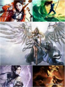 30 Sexy Fantasy Mythical Girls 3D Wallpapers