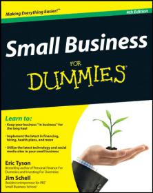 Small Business For Dummies, 4th Edition -Mantesh