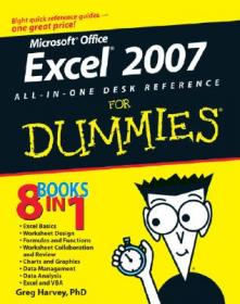 Excel 2007 All-In-One Desk Reference for Dummies