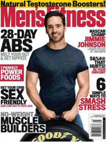 Men's Fitness USA - 28 Day ABS Melt Your GUT and Get RIPPED (May 2013)
