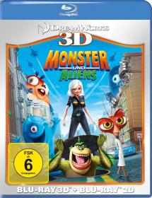 Monsters Vs Aliens 3D 2009 1080p BluRay Half-OU x264-HDMaNiAcS [Public3D]