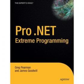 Pro  NET 2 0 Extreme Programming