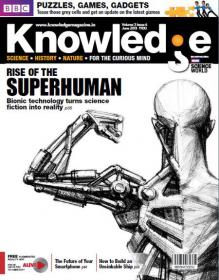 BBC Knowledge - Rise Of The Superhuman + Puzzles, Games & Gadgets (June 2013)