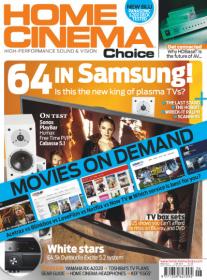Home Cinema Choice - 64 Inches Samsung New King in Plasma TVs (June 2013)
