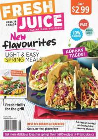 Fresh Juice - New Favourites Light and Easy Spring Meals (April+May 2013)