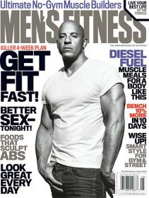 Mens Fitness USA - Get Fit Fast! + Foods That Sculpt ABS (June 2013)