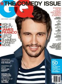 GQ USA - High and Mighty James Franco Lights Up the Summers Funniest Movie (June 2013)