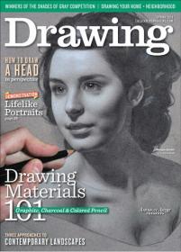 Drawing Magazine - How to Draw a Head Plus 101 Drawing Materials (Spring 2013)