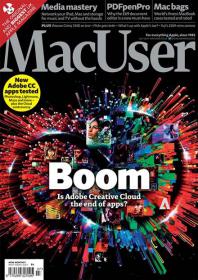 MacUser UK - Boom-Is Adobe Creative Cloud The End Of Apps (July 2013)