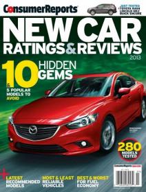 Consumer Reports - New Car Ratings and Reviews 2013