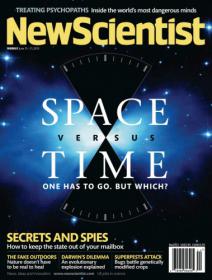New Scientist - Space Versus Time - One has To Go  But Which + Secrets and Spies (15 June 2013)