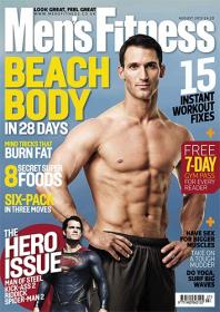 Men's Fitness - How to Get Your Beach Body in 28 Days (August 2013 (UK))