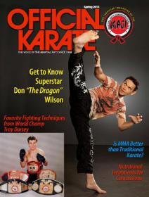 Official Karate Magazine - Is MMA Better Than Traditional Karate (Spring 2013)