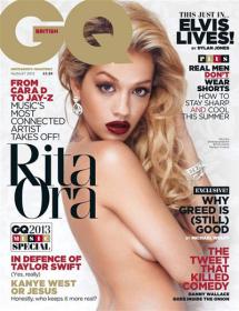 GQ UK - From Cara D to Jay Z The Most Connected Icon in Music Industry Takes Off (August 2013)