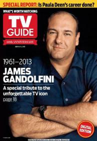 TV Guide USA - James Gandolfini Special Tribute to the Unforgettable TV Icon (8 July 2013)