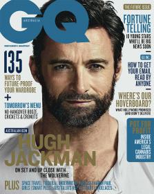 GQ - Hugh Jackman on Set and Up Close With The Wolverine (August 2013 (HQ PDF))