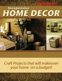 Inexpensive Home Decor - Craft Projects That Will Makeover Your Home On a Budget! -Mantesh