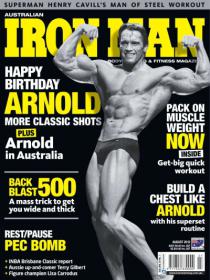 Iron Man - Happy Birthday ARNOLD and More Classic Shots (August 2013)