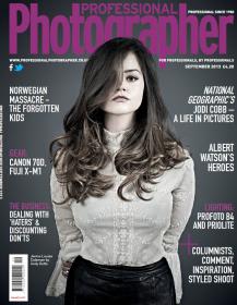 Professional Photographer - Sept 2013  UK