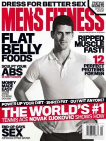 Men's Fitness USA - Fat Belly Foods Plus Sculpt Your ABS (September 2013)