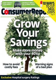 Consumer Reports - Grow Your Savings Make More Money WIth Your 401 K (September 2013-P2P)