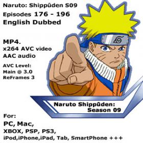 Naruto Shippuden - Season 09 (English Dubbed) Episodes 176-196 (Complete)
