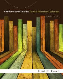Fundamental Statistics for the Behavioral Sciences (8th Ed)(gnv64)