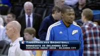 NBA RS 2013 - January 9th - Timberwolves @ Thunder - 720p [60 fps]
