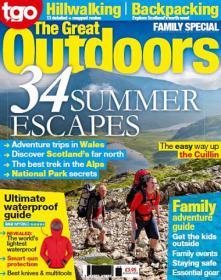 The Great Outdoors - 34 Summer Escapes Plus ADventure Trips in Wales (August 2013)