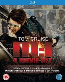 Mission Impossible Quadrilogy 1996-2011 1080p BluRay x264 anoXmous