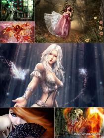 30 Sexy Fantasy Mythical Girls 3D Super HD Wallpapers