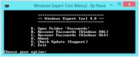 Windows Expert Tool 4.8.0 - Recover all Passwords in Windows OS(malestom)