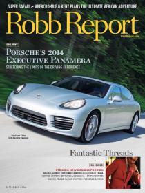 Robb Report - September 2013  USA