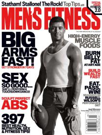 Men's Fitness USA - Big Arms Fast Plus Sculpt Perfect ABS (October 2013)
