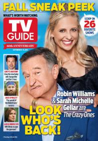 TV Guide Magazine - September 9-15 2013  USA