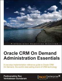 Oracle CRM On Demand 2012 Administration Essentials