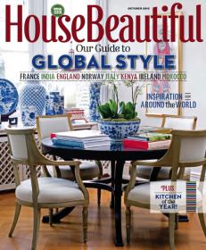 House Beautiful - October 2013  USA