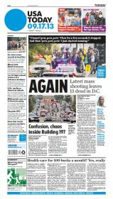 USA Today - September 17 2013