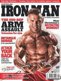 Australian Ironman Magazine - The 500 Rep Arm Assoult Volumise for Size (October 2013)